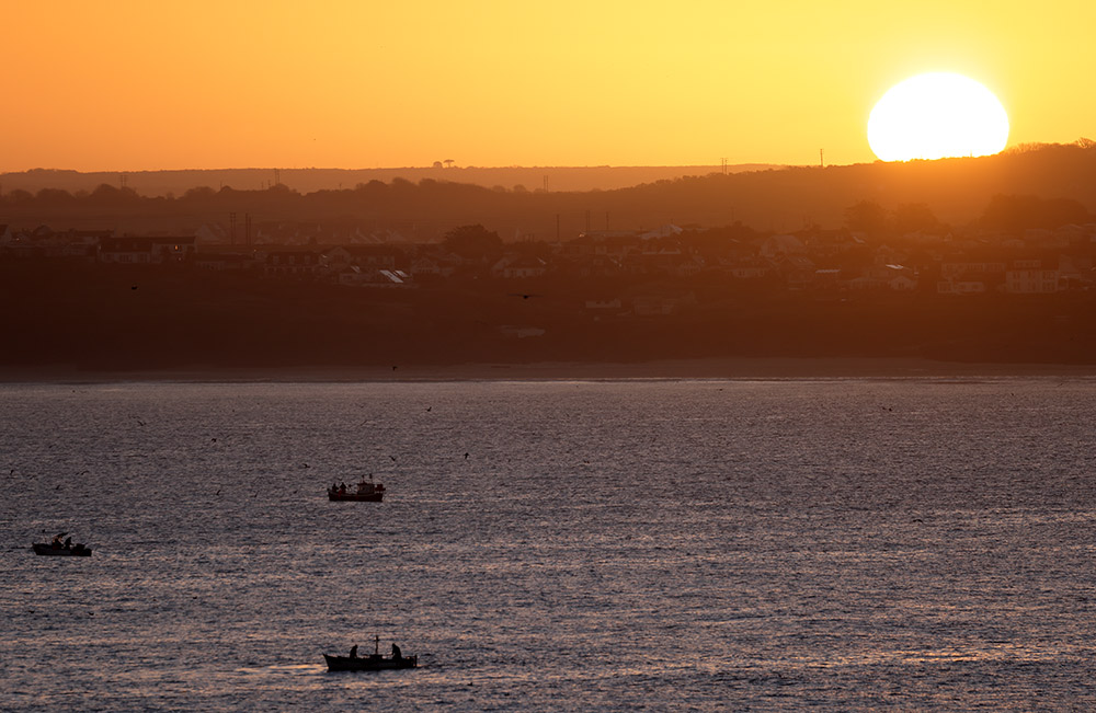 Sunrise from the Island